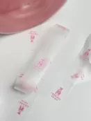 Сатиновая лента с печатью