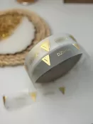 Сатиновая лента с печатью